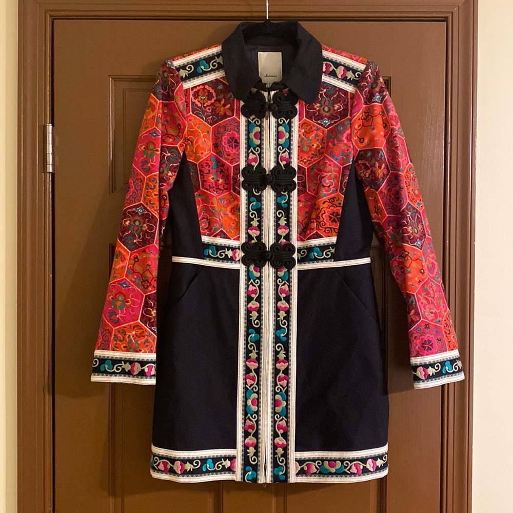 Anthropologie Elevenses Satsuma Coat - Size 6